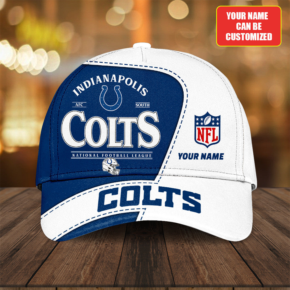 Personalized Indianapolis Colts Classic Cap