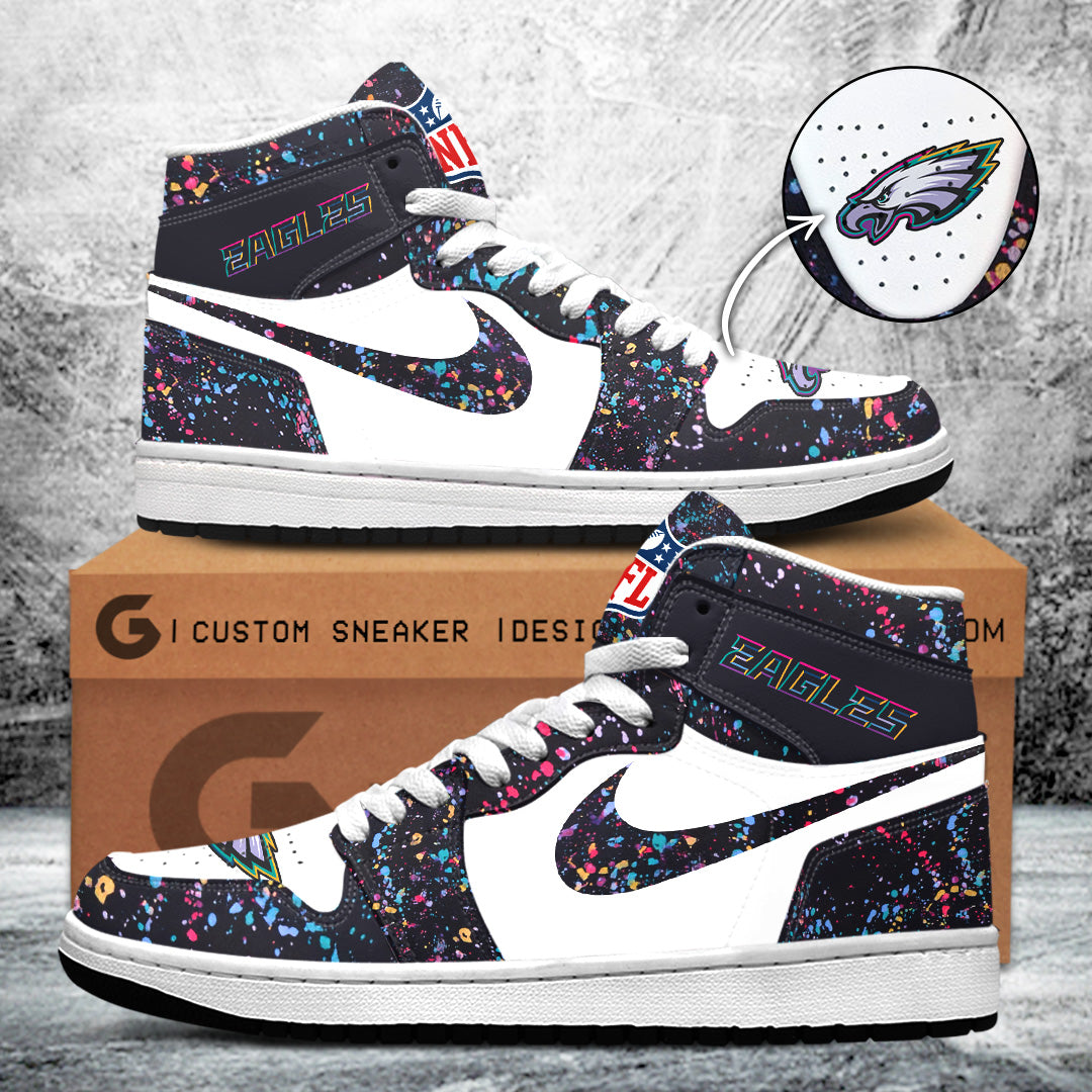 Philadelphia Eagles Crucial Catch 2025 AJ1 Sneaker 15729