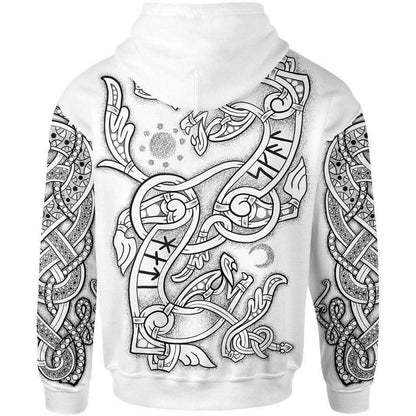 Odin Mask Pullover Hoodie
