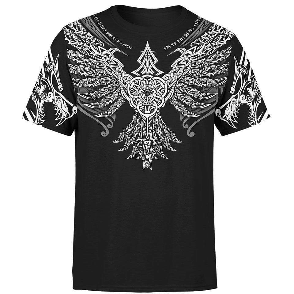 Huginn Shirt All Over Printed T-shirt