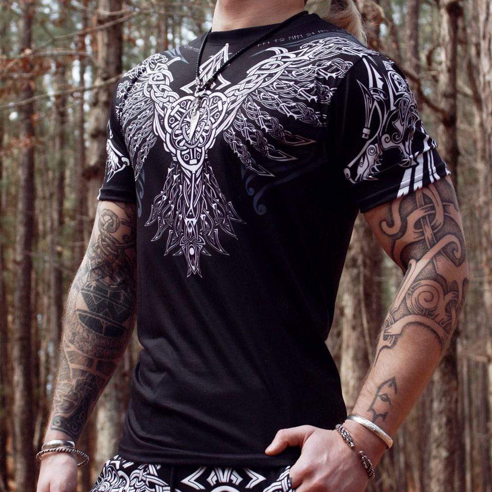 Huginn Shirt All Over Printed T-shirt