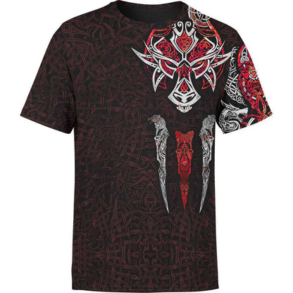 Fenrir Shirt - Crimson Edition All Over Printed T-shirt