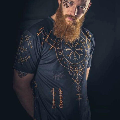 Helm of Awe Shirt All Over Printed T-shirt