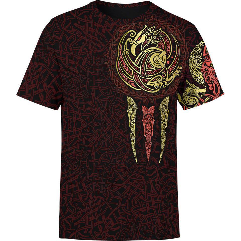 War Raven Shirt All Over Printed T-shirt