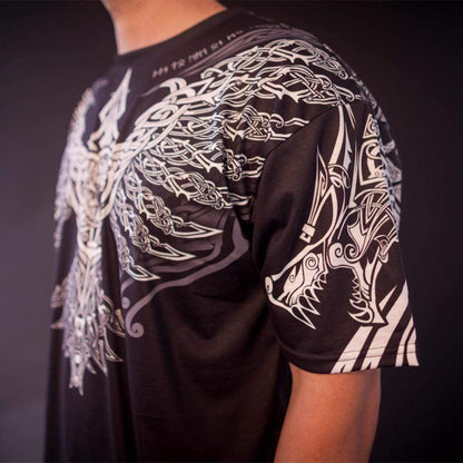 Huginn Shirt All Over Printed T-shirt