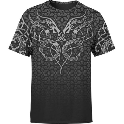 World Serpent Shirt All Over Printed T-shirt