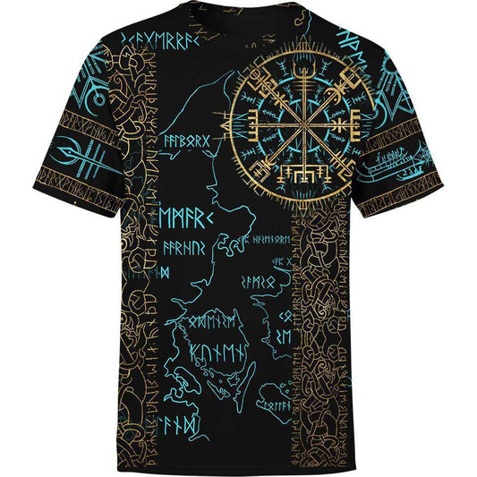 Vegvisir Shirt - Limited All Over Printed T-shirt