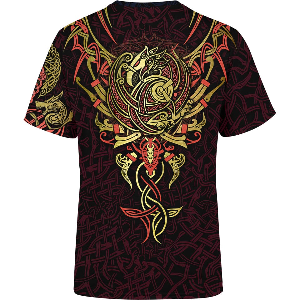 War Raven Shirt All Over Printed T-shirt