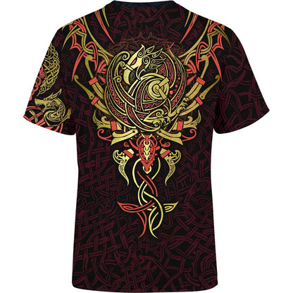 War Raven Shirt All Over Printed T-shirt