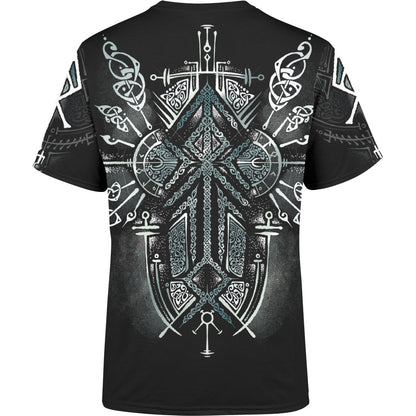 Runes of Loki Shirt All Over Printed T-shirt
