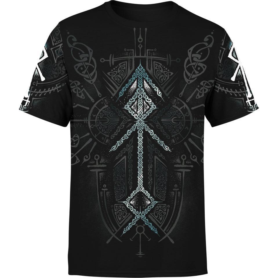 Runes of Loki Shirt All Over Printed T-shirt