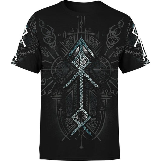 Runes of Loki Shirt All Over Printed T-shirt