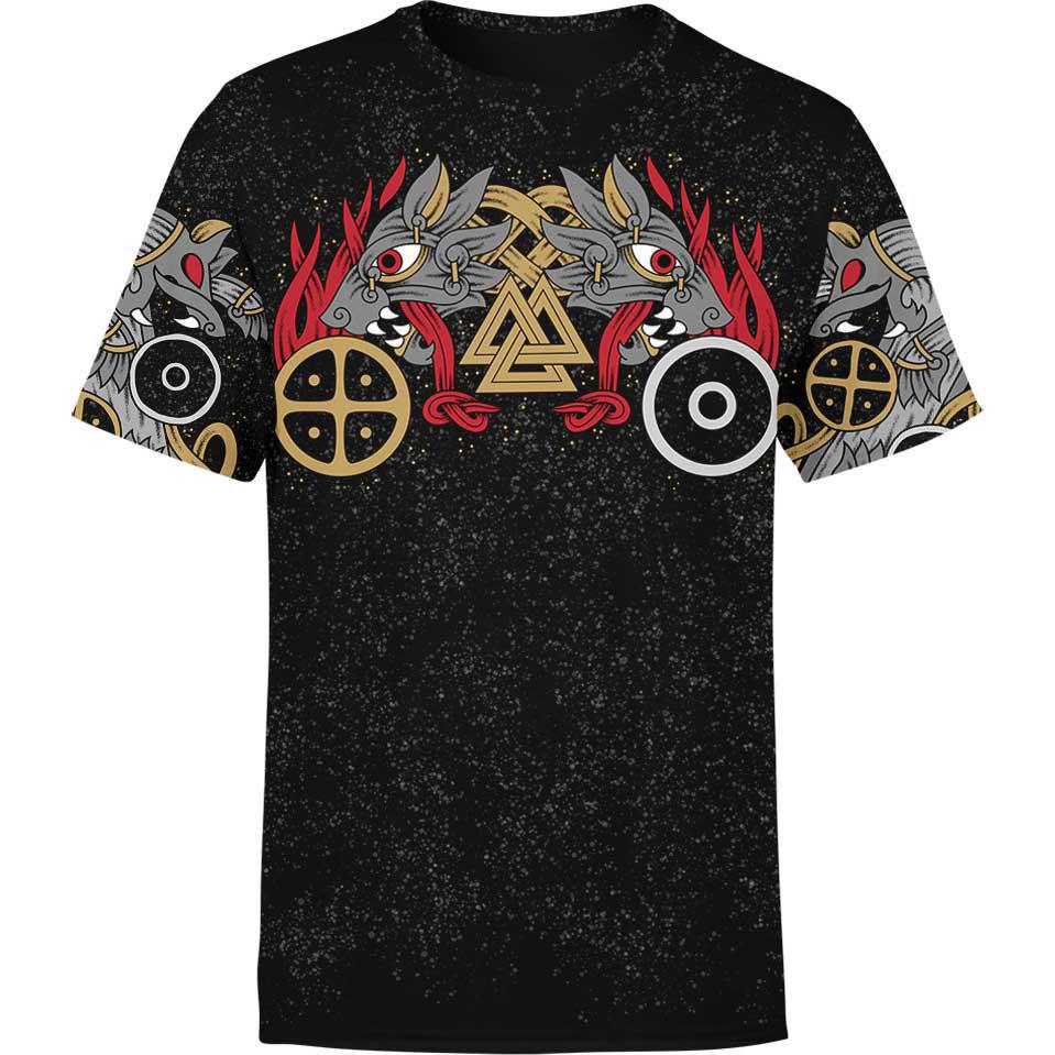 Skoll & Hati Shirt All Over Printed T-shirt